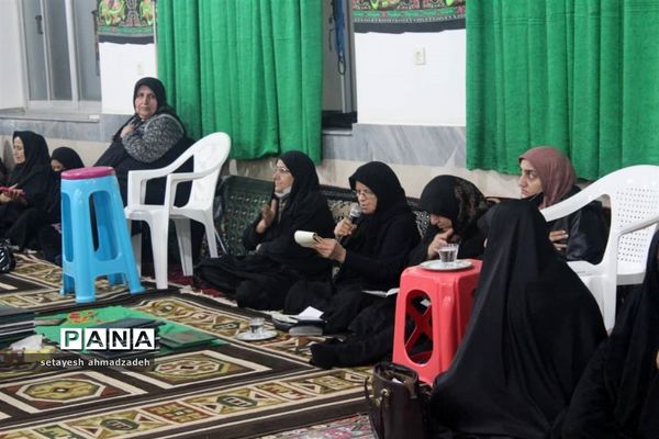 مراسم عزاداری شب شهادت حضرت زهرا در روستای تیله نو
