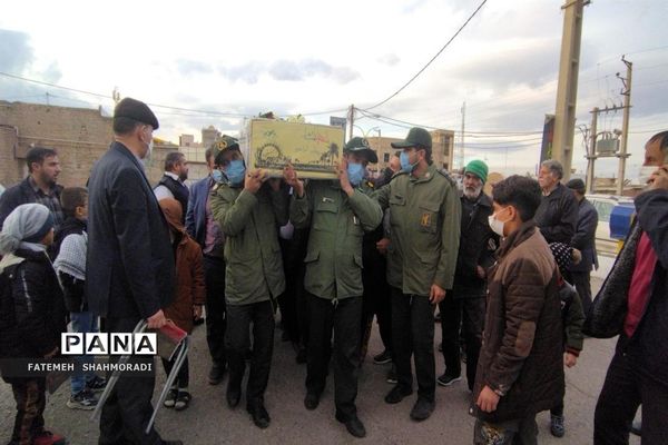 حضور شهید گمنام در شهر جعفریه و روستای باقرآباد قم