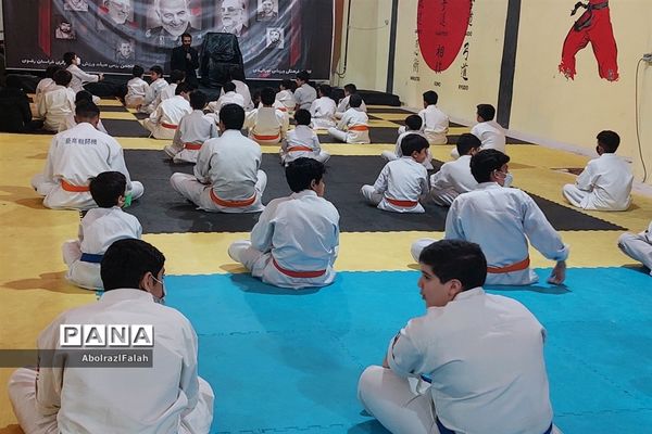 مراسم عزاداری حضرت فاطمه در کانون فرهنگی و ورزشی نور الهدی   کاشمر