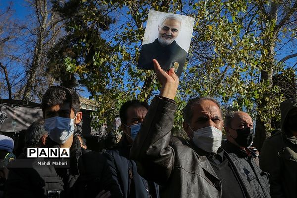 تشییع پیکرهای ۱۵۰ شهید دوران دفاع مقدس