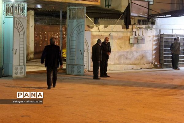 شام غریبان شهادت حضرت زهرا در روستای تیله نو