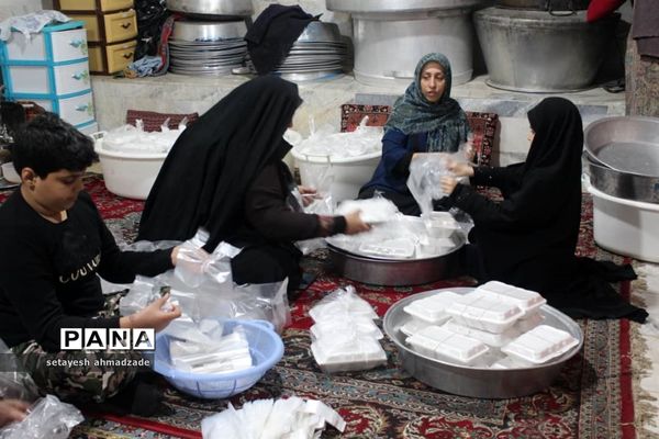 شام غریبان شهادت حضرت زهرا در روستای تیله نو