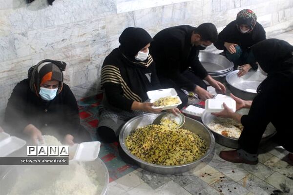 شام غریبان شهادت حضرت زهرا در روستای تیله نو