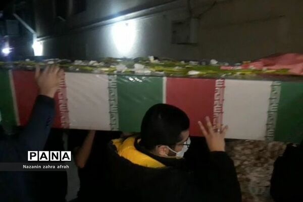 بدرقه مسافران بهشتی در رودهن
