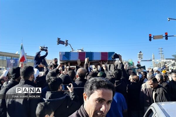 تشییع شهدا در قم