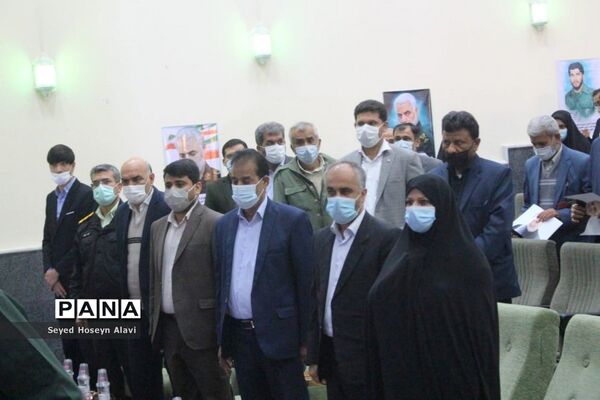 یادواره سالگردشهادت سردار شهید حاج قاسم سلیمانی ، تشییع شهدای گمنام در خورموج