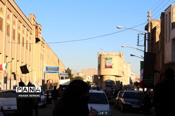 خاکسپاری دو شهید گمنام در مدرسه علمیه فاطمی
