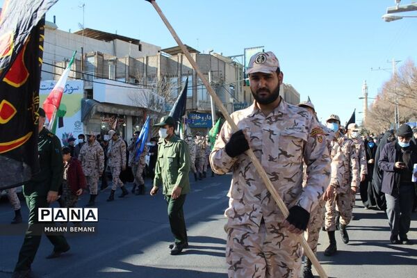 خاکسپاری دو شهید گمنام در مدرسه علمیه فاطمی