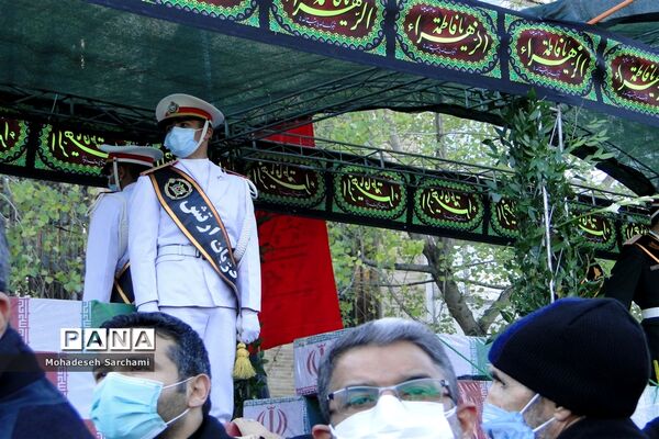 تشییع پیکر ۱۵۰ شهید دوران دفاع مقدس