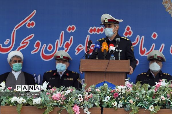 ششمین مرحله از رزمایش توان و تحرک عملیاتی پلیس راهور فرماندهی انتظامی