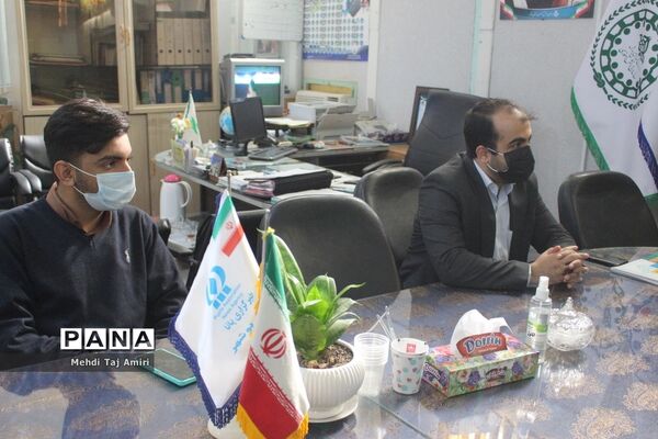 جلسه هم‌اندیشی مشاور جوان استاندار بوشهر با سازمان دانش‌آموزی استان
