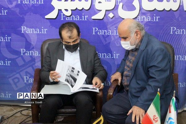 بازدید مشاور جوان استاندار از خبرگزاری پانا استان  بوشهر