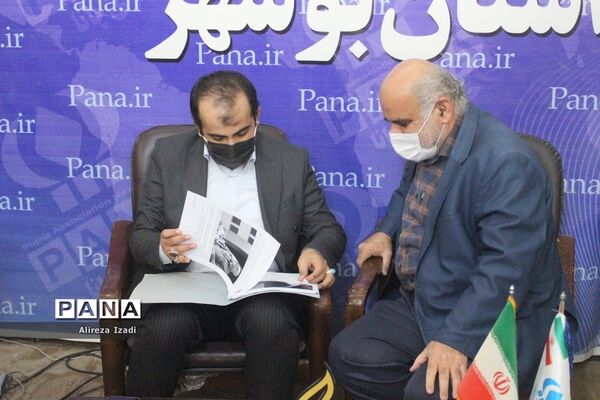 بازدید مشاور جوان استاندار از خبرگزاری پانا استان  بوشهر