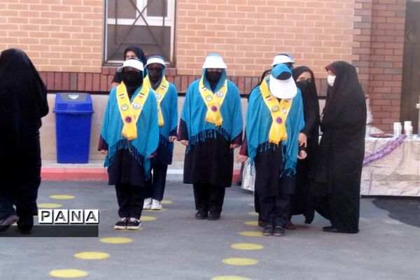 آیین افتتاح مدرسه خیر سازمتوسطه دوره اول دخترانه سیاوش زرازوند