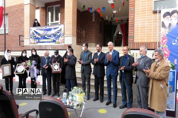 آیین افتتاح مدرسه خیر سازمتوسطه دوره اول دخترانه سیاوش زرازوند