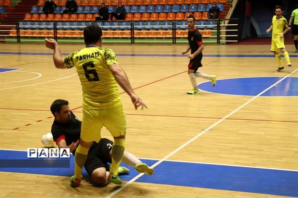 پیروزی تیم شهید حمید شهرتی آموزش و پرورش آذربایجان شرقی در  فینال مسابقات فوتسال کارکنان