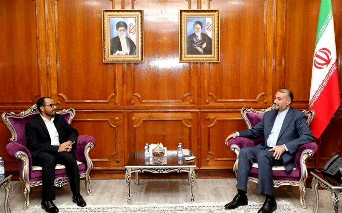 دیدار امیر عبداللهیان با مذاکره کننده ارشد دولت نجات ملی یمن در مسقط