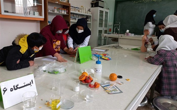 برگزاری مسابقات مهارت‌های علوم آزمایشگاهی دانش‌آموزان فیروزه