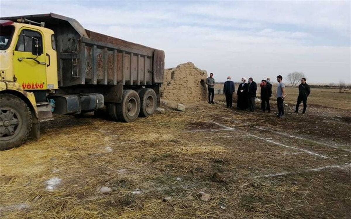 آغاز عملیات جانمایی احداث مدرسه در روستای شهرستان اصلاندوز