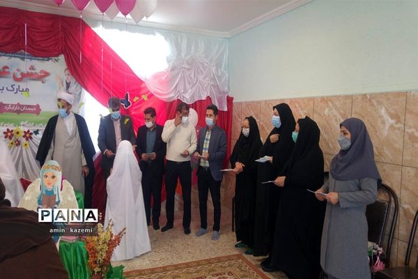 جشن عبادت دانش‌آموزان دبستان داراب‌گرد استان فارس