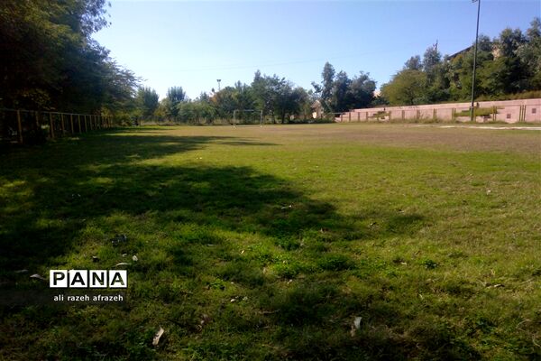 آماده سازی اردوگاه ملی  شهدای دانش‌آموزی اندیمشک