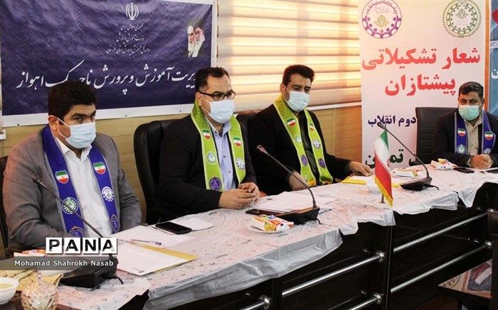 برگزازی جلسه شورای برنامه‌ریزی سازمان دانش‌آموزی ناحیه یک اهواز