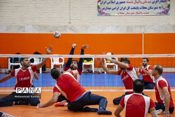 تمرین تیم قهرمان پاراالمپیک توکیو در پایتخت گل ایران