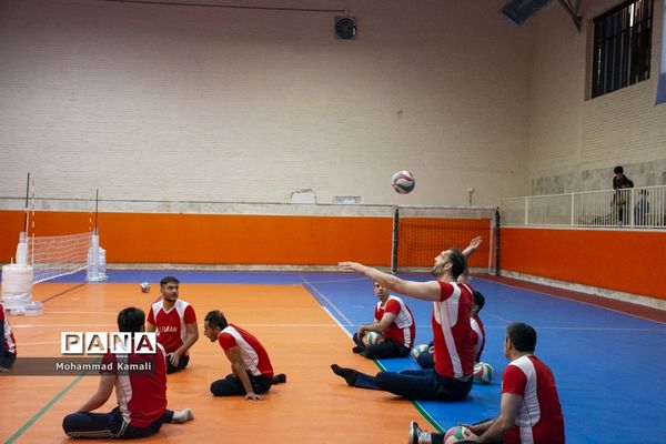 تمرین تیم قهرمان پاراالمپیک توکیو در پایتخت گل ایران