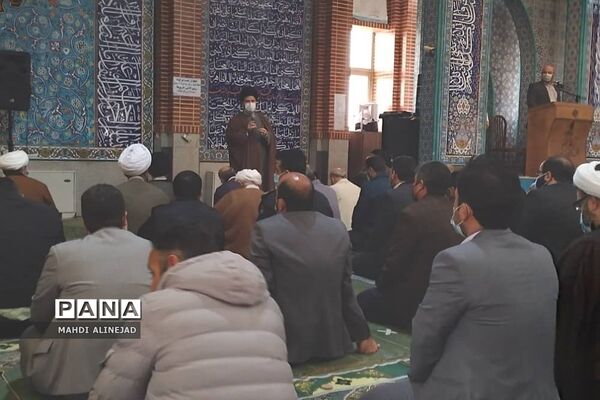 نماز باشکوه جمعه در مسجد الغدیر شهرستان پردیس