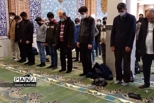 نماز باشکوه جمعه در مسجد الغدیر شهرستان پردیس