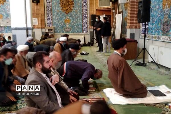 نماز باشکوه جمعه در مسجد الغدیر شهرستان پردیس