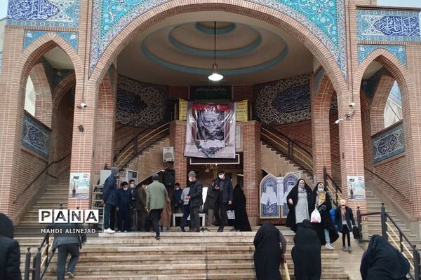 نماز باشکوه جمعه در مسجد الغدیر شهرستان پردیس