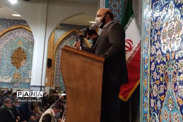 نماز باشکوه جمعه در مسجد الغدیر شهرستان پردیس