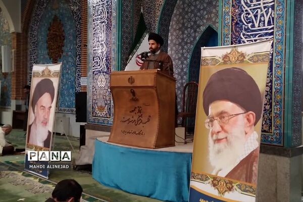 نماز باشکوه جمعه در مسجد الغدیر شهرستان پردیس