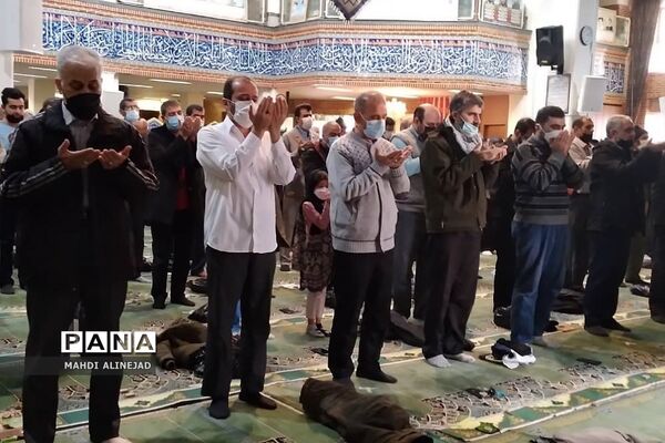 نماز باشکوه جمعه در مسجد الغدیر شهرستان پردیس