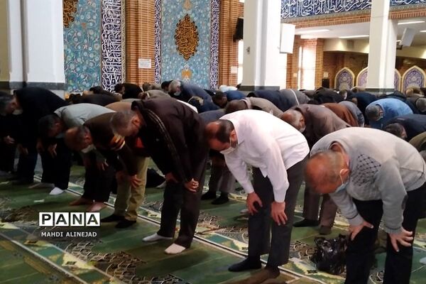 نماز باشکوه جمعه در مسجد الغدیر شهرستان پردیس