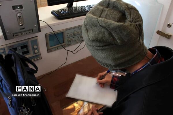 برگزاری امتحانات عملی رشته الکترونیک هنرستان فنی و حرفه‌ای معلم در شیراز