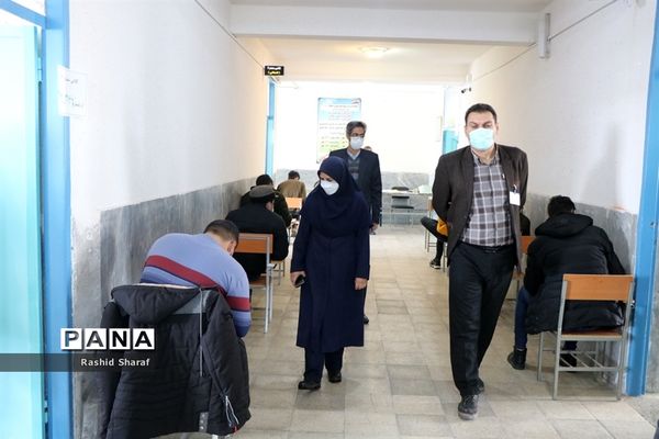 بازدید مدیرکل آموزش و پرورش آذربایجان غربی از فرآیند برگزاری امتحانات نهایی