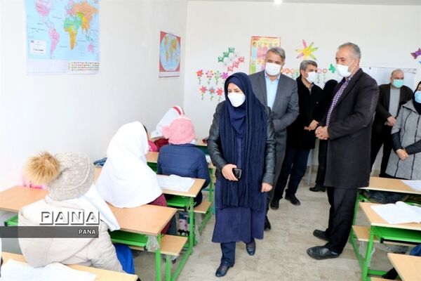 بازدید مدیرکل آموزش و پرورش آذربایجان غربی از مدارس روستایی منطقه صومای