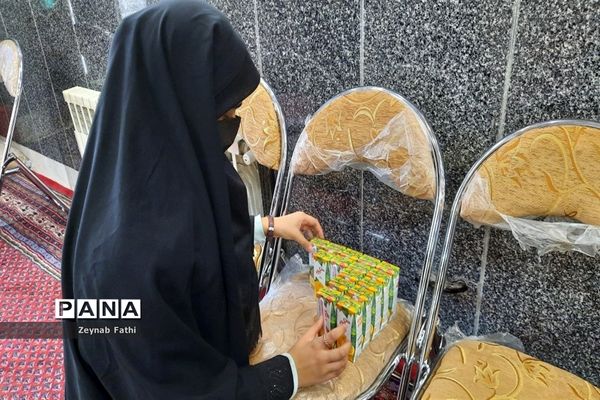 برپایی هیأت انصارالمهدی به مناسبت رحلت حضرت ام البنین (س)