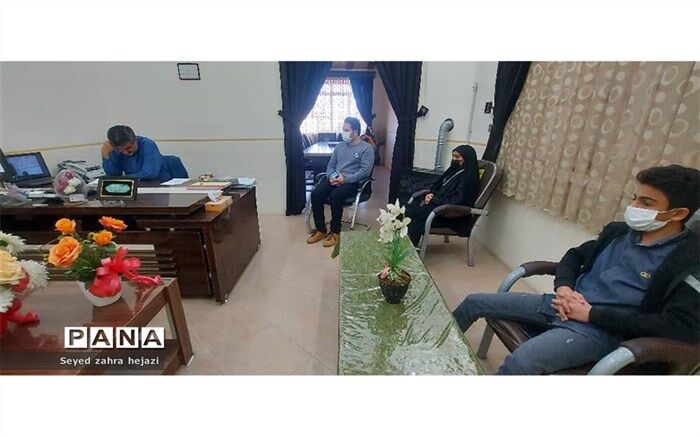 نشست مدیرکل آموزش و پرورش مازندران با خبرنگاران پانا در گلوگاه