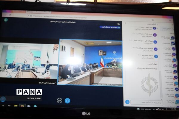 نشست مدیرکل آموزش و پرورش مازندران با خبرنگاران پانا