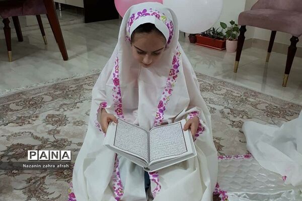 برگزاری مجازی جشن تکلیف دختران در مدارس رودهن