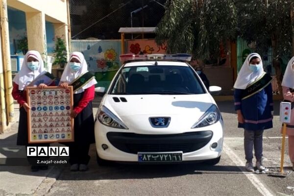 آموزش فرهنگ ترافیک در مدارس پاکدشت