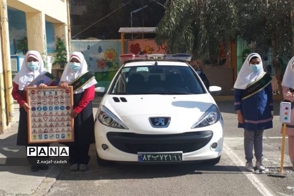 آموزش فرهنگ ترافیک در مدارس پاکدشت