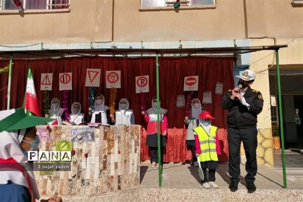 آموزش فرهنگ ترافیک در مدارس پاکدشت