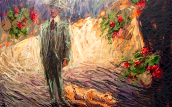 «دیدار به قیامت» علیرضا آسانلو در گالری مژده