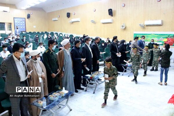 همایش تجلیل از منتخبین طرح دانش‌آموز تراز انقلاب اسلامی منطقه شبانکاره