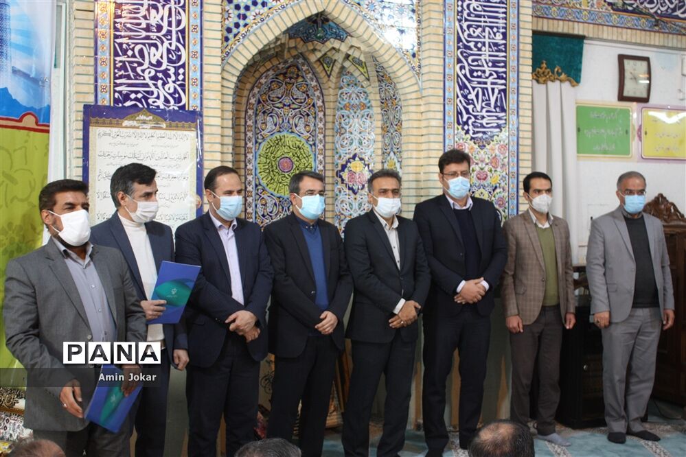آیین تکریم و معارفه معاونان آموزش ابتدایی و پشتیبانی و توسعه مدیریت آموزش و پرورش فارس