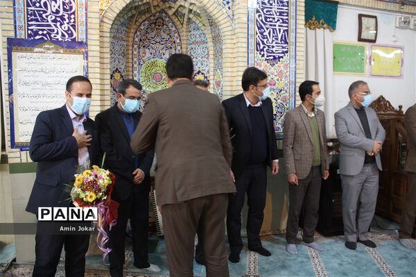 آیین تکریم و معارفه معاونان آموزش ابتدایی و پشتیبانی و توسعه مدیریت آموزش و پرورش فارس